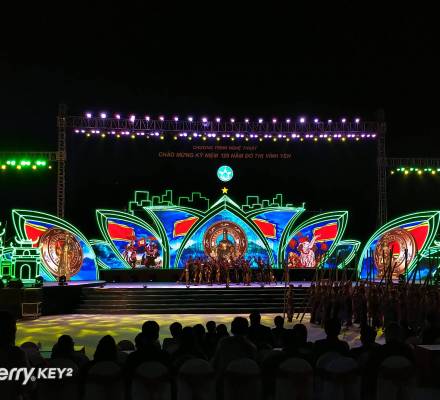 Cho thuê Màn hình LED P3 trong nhà tại Vĩnh Yên