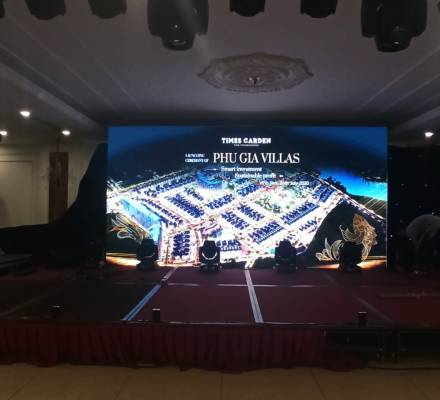 Cho thuê Màn hình LED P3 tại Vĩnh Phúc tổ chức sự kiện ra mắt sản phẩm