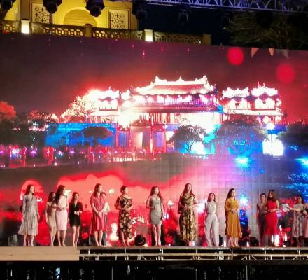 Cho thuê Màn hình LED P3 ngoài trời tại sự kiện Festival văn hoá truyền thống và giao lưu quốc tế