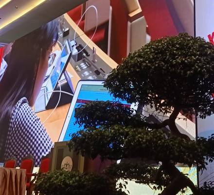  Màn hình LED P2 tại Văn phòng Quốc Hội