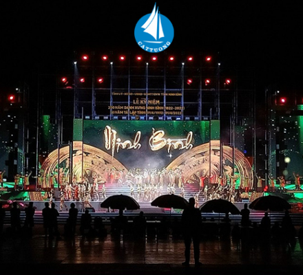 500M2 LED CÁT TƯỜNG TỎA SÁNG TẠI NINH BÌNH