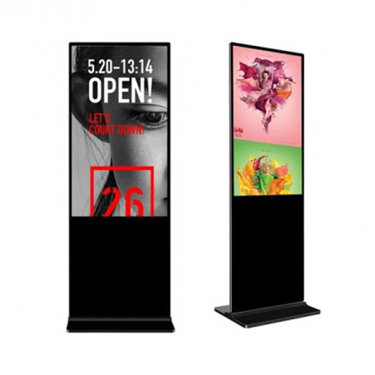 Màn hình quảng cáo LCD cây đứng Betvis 43 inch: Hệ điều hành Android, phân chia lớp quảng cáo, thống kê...
