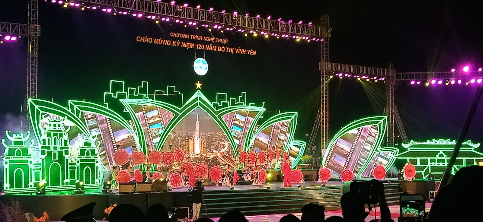 Cho thuê Màn hình LED P3 trong nhà tại Vĩnh Yên