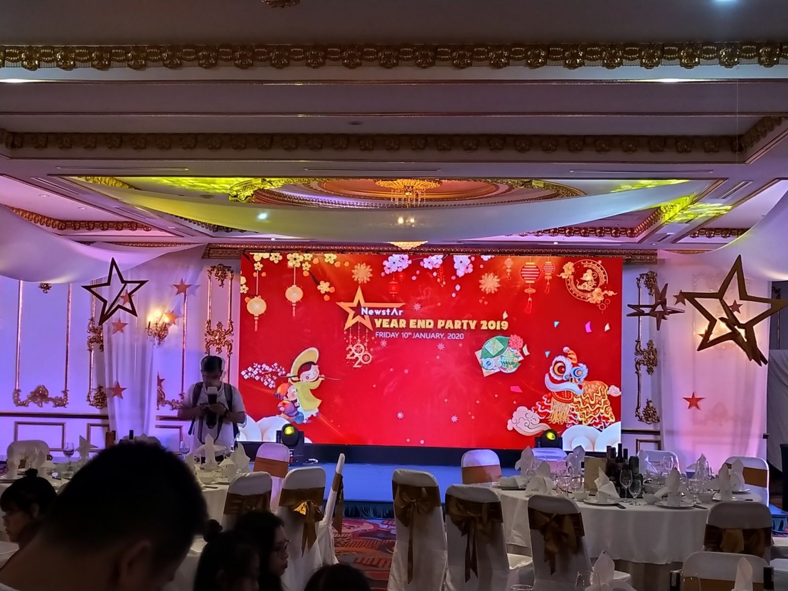 Cho thuê Màn hình LED P3 tại sự kiện Party của NewStar