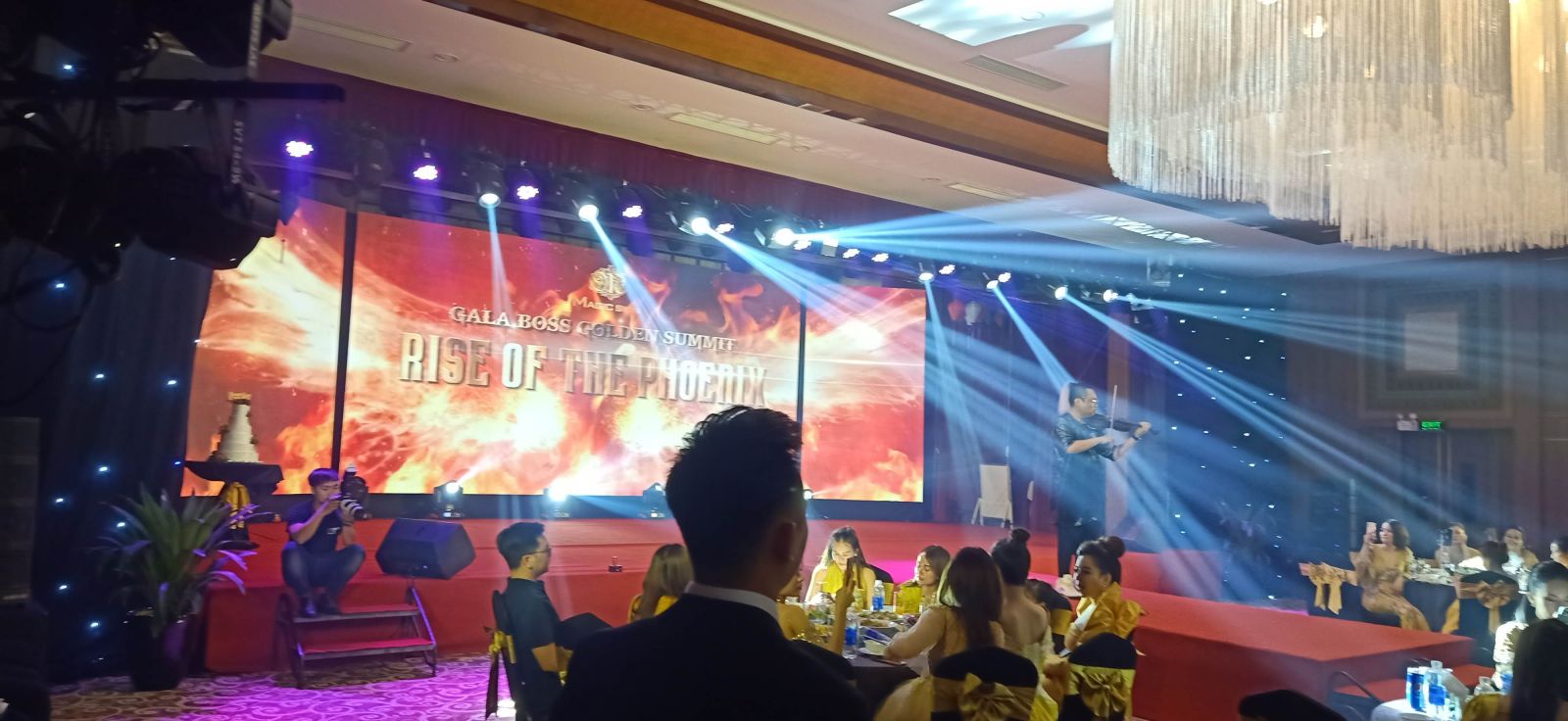 Cho thuê Màn hình LED P2 tại khu nghỉ dưỡng Serena Kim Bôi Hòa Bình