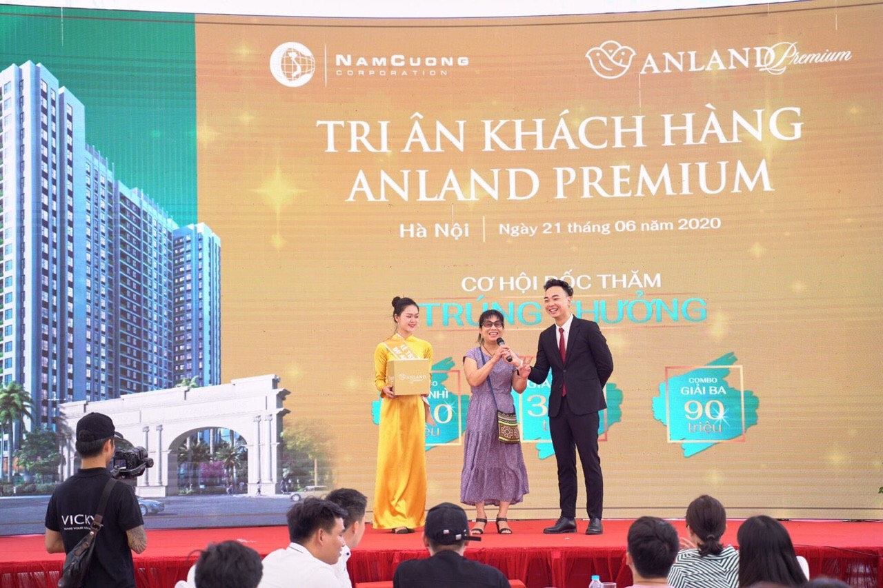 Cho thuê Màn hình LED P3 ngoài trời tại Hà Đông - Chương trình tri ân khách hàng An Land Lakeview