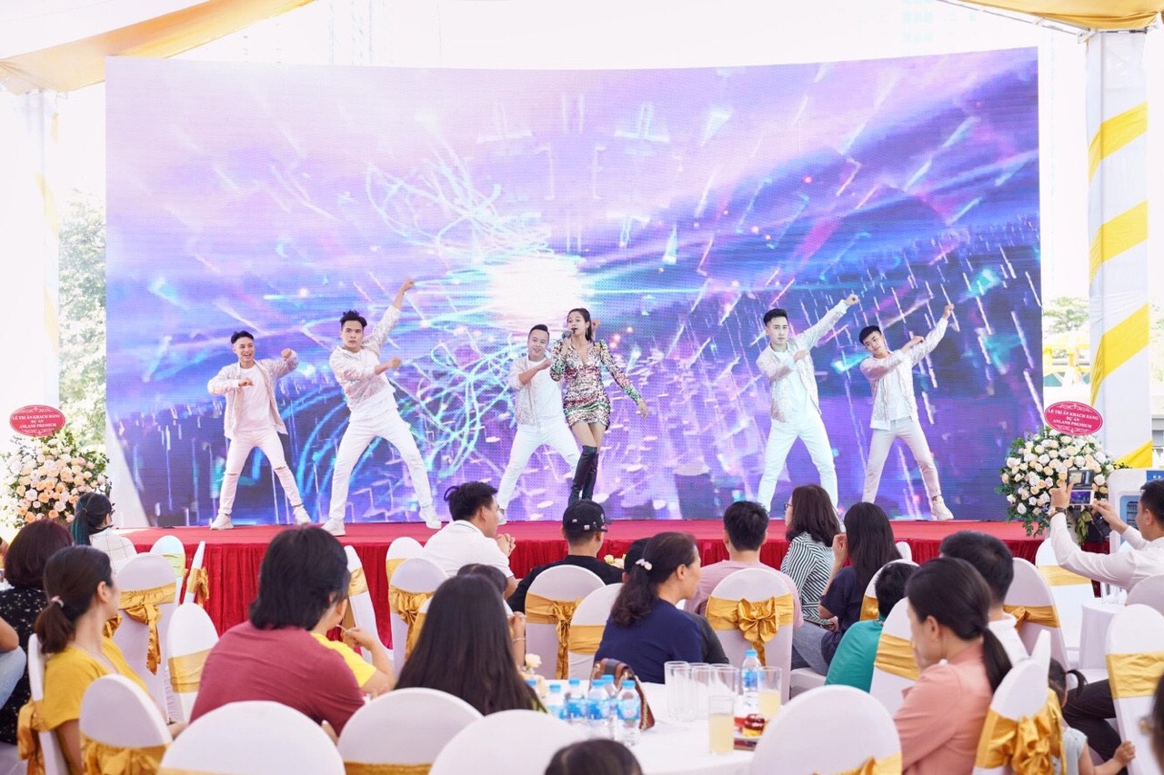 Cho thuê Màn hình LED P3 ngoài trời tại Hà Đông - Chương trình tri ân khách hàng An Land Lakeview